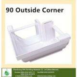 Factory Offer PVC/plastic Colored Rain Gutter Connector for Rain Collection System