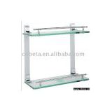 corner glass shelf  (double)