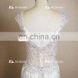 A-line Sweetheart Straps Corset Beaded Chiffon Western Style Special Occasions Prom Dresses For You thumbnail-2