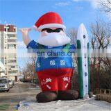 Advertising Outdoor Airblowing Christmas Inflatable Santa Claus for Christmas Decoration thumbnail-1
