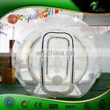 Outdoor Clear Inflatable Bubble Tent / PVC Camping Transparent Tent / Inflatable Lawn Bubble Lodge Tent For Sale thumbnail-6