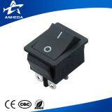 high quality 20a 125v 16a 250v ac kcd4 hy12 red black rocker switch t85