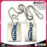 Wholesale Souvenir Customized Couple Military Dog Tags With Engraved Logo thumbnail-4