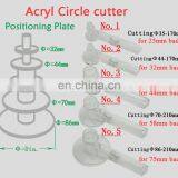 2015 Hotselling Plastic Acrylic Paper Circle Cutter Ones Special for Making 58mm Button Badges thumbnail-2