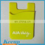 3M Sticker Silicone Mobile Phone Case Card Holder Wallet thumbnail-1