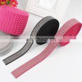 China Manufacturer Wholesale High Elasticity Customized Wide Black Elastic Band thumbnail-1
