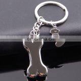 Dog Bone Metal Keychain 3D Zinc Alloy Promotional Gift thumbnail-2