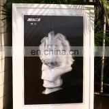 high quality laser processed 3D lenticular picture with light box