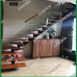 Shenzhen Yi Mei Deng Stairs Supply Commodity Building Sample Room Household Loft Steel Wood Stairs