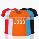 Wholesale Custom high quality logo 100% Cotton Mens crew neck t-shirt Plain Blank Printing Manufacturer