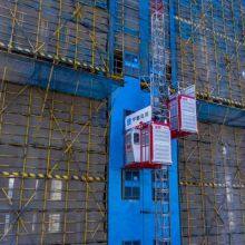 Sc200/200 Construction Elevator 2t/2t Double Cages Building Hoist thumbnail-3