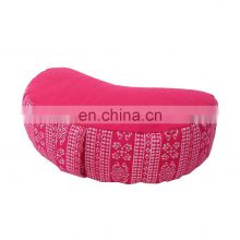 Standard Quality Made Cresent Meditation Cushion Manufacturer And Supplier From India