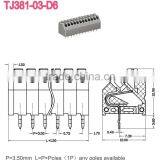 PCB Screwless Terminal Block Connector With Spring Type 3.50 Pitch thumbnail-2