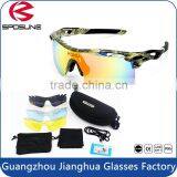 Hottest Selling Low MOQ Color Mixing 5 Interchangeable Lens Bicycle Sport Sun Glasses thumbnail-6