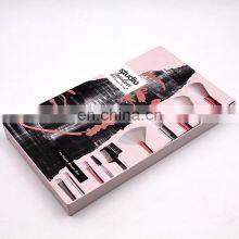 Custom Printed 10 PCS Makeup Brushes Organizers Private Label Cosmetic Brush Packaging Box