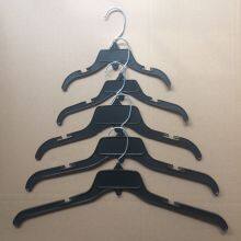 484 VICS Black Plastic Hangers With Rotating Metal Hook And Notches For Straps, Great For Shirts/Tops/Dresses thumbnail-5