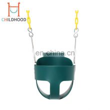 Swing baby toddler full bucket garden blue indoor toddler swing chair for infant