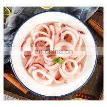 Good Price Frozen Blanched Squid Ring Skin on