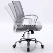 Cheap Price New Design Sale Home Office Furniture Gas Lift Recliner Back Mesh Fabric Swivel Ergonomic Office Chair thumbnail-1