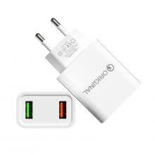 US EU 18W USB Type C Charger Mini Quick Charge 3.0 QC USB C Travel Wall Fast Charging for IPhone for Huawei thumbnail-1