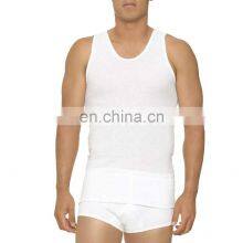 Custom Design High Quality Longline Gym Singlet Fitness Tank Top Singlets for Men thumbnail-1