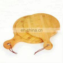 Creative Design Custom Logo Premium Restaurant Round Bamboo Pizza Board thumbnail-4