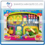 MINI QUTE Pretend Preschool Cooking Cutting food fruit Vegetable kitchen play house set learning educational toy NO.ZQ133936