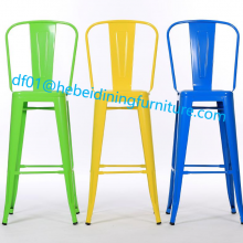 Dining Furniture Metal Bar Bar & Counter Stool for Restaurant Wholesale Bar Chairs thumbnail-3