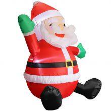 2025 Santa Inflatable With Xmas Blow up – Perfect for Xmas Decor thumbnail-3