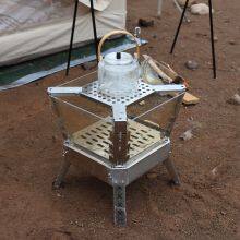 Microcrystalline Glass Fire Pit Outdoor Stove thumbnail-2
