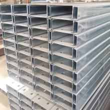 S235JR Galvanized UPE 100x55 Steel Profile Light Steel Channel U Channel Steel Purlin Construction Material thumbnail-5