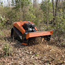 Vigorun MTSK800 Industrial Cordless Remote Control for Flail Mower With Loncin 420CC Gasoline Engine Multitask Vehicle thumbnail-1