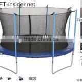 Big Trampoline With Safety Net thumbnail-3