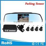 4.3inch display car parking sensor system with backup camera