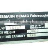 Original Germany DEMAG AC395 120t Crane Used Demag Crane AC395 AC400 AC615 AC435 Model 150T 200t 300t thumbnail-3