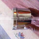 Silver Finish Metal Tin thumbnail-3
