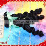 Queen Full Cuticle 5a Grade Virgin Natural Hair Loose Wave Extension Cheap Brazilian Human Hair Double Drawn Hair Extension thumbnail-1