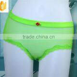 High Quality Soft Young Girls Underwear Lace Sexy Mesh Panty thumbnail-3