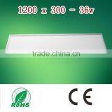 1200 X 300-36W High Brightness 3 Years Warranty Led Panel Light