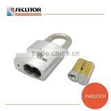 Light Duty Padlock With Removable Re-Keyable Core thumbnail-2