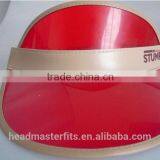 Wholesale Cheap Sunshade uv Protection Plastic Clear Pvc Sun Visor Cap thumbnail-5