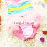 2016 New Design Kid Swimming Suit for One Piece Girl Swimwear Whoelsale Kid Bathing Suit (S025) thumbnail-3