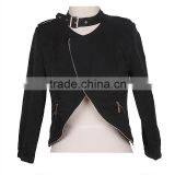 Vivifying Casual Girls Hood Blazers Designs Dress/female Apparel Manufacturers thumbnail-1