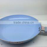 Aluminum Nonstick Pressed/ Forged Blue Ceramic Coating Fry Pan Pizza Pan Egg Pan Round Crepe Pan thumbnail-1