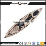 No Inflatable Fishing Pedal Ocean Kayak Made in China Cheap Plastic Wholesale Kayak thumbnail-2