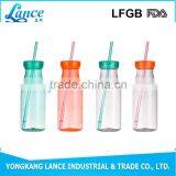 16OZ 20OZ PS/AS Double Wall Hard Plastic Cup With Lid and Straw thumbnail-2