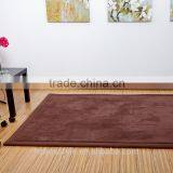 Coral Velvet Memory Foam Thick Carpet Prices 4.26'W x 6.23'L thumbnail-1