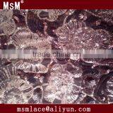 Hot !! Wholesale High Quality Sequin and Beaded Tulle Fabric thumbnail-1