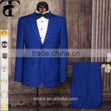 High Quality New Pattern High-end Men's Turkish Suits OEM Direct Manufacturer Formal Polyester White Wedding Dress Man Suits thumbnail-1