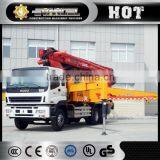 Best Used New XCMG HB41 41m Mini Concrete Pump Mixer Truck for Sale thumbnail-2
